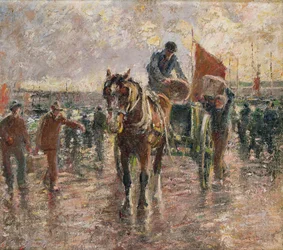 Entladen des Fangs, Newlyn